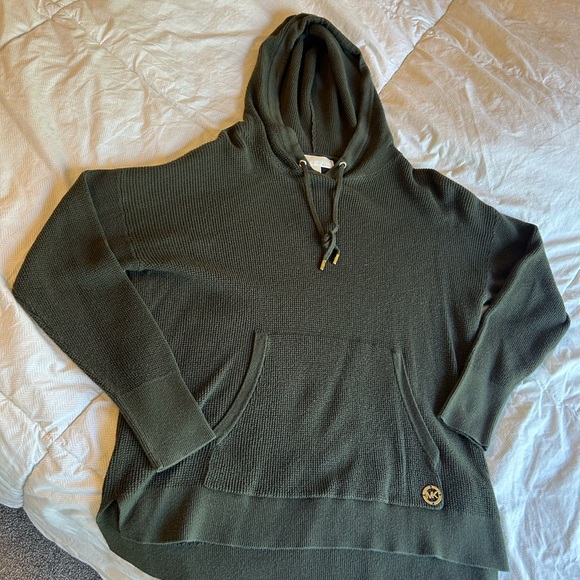Michael Kors Olive Knit Sweater - Picture 1 of 4